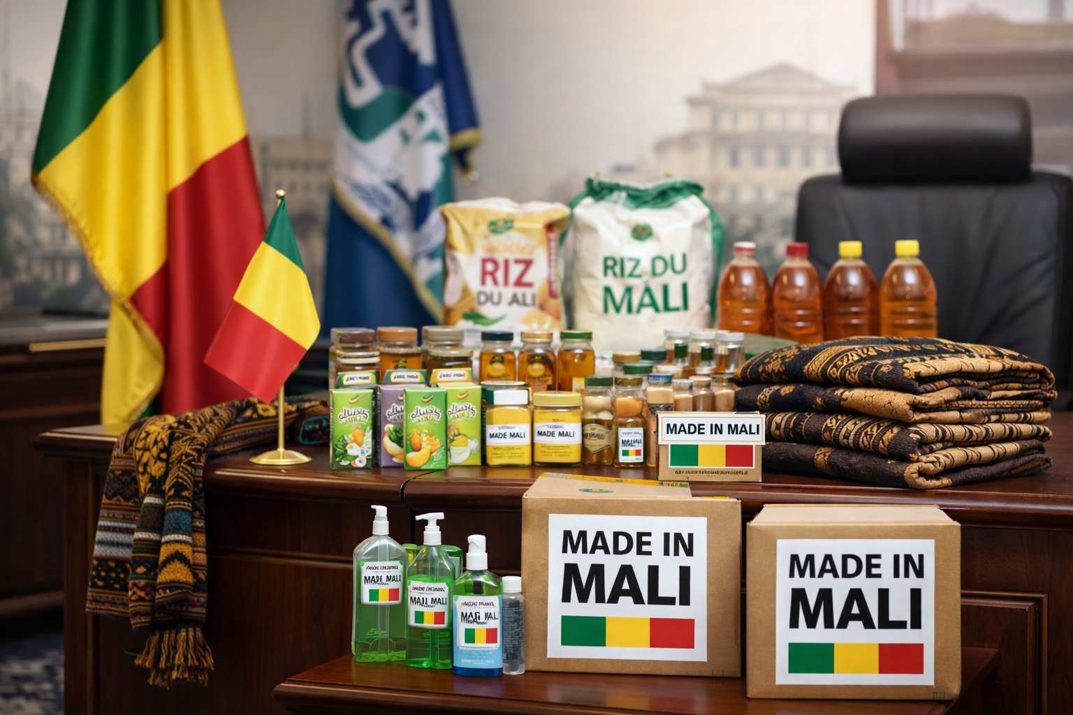 Commande publique 2026 : le Mali réserve 100 millions FCFA par ministère aux produits « Made in Mali »