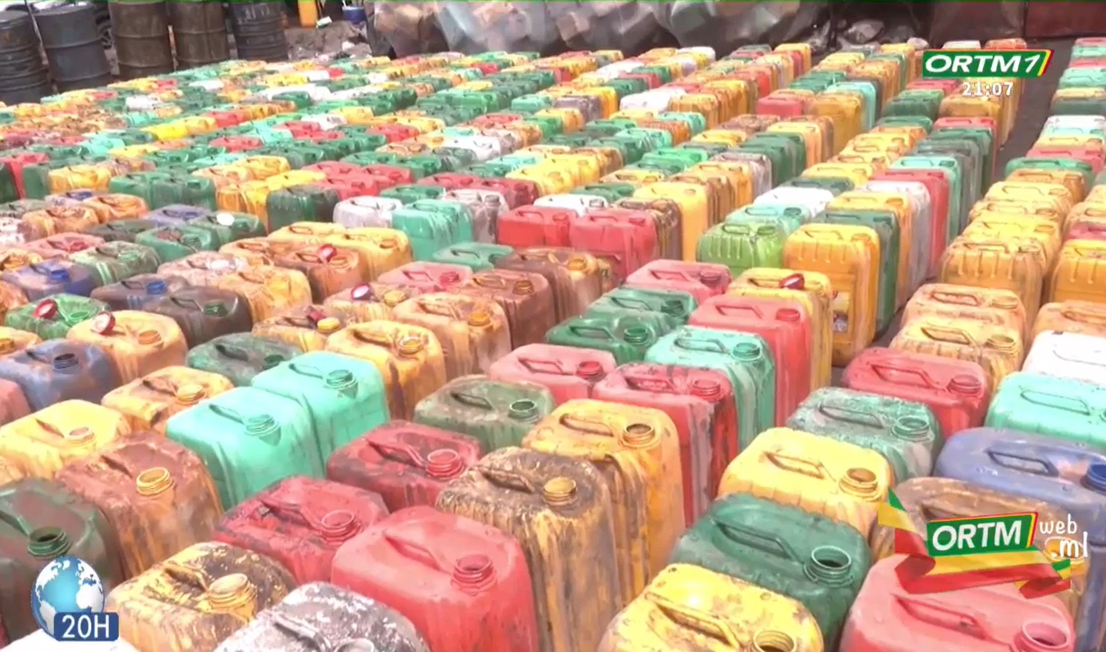 Mali: Saisie spectaculaire de carburant détourné à Faladiè