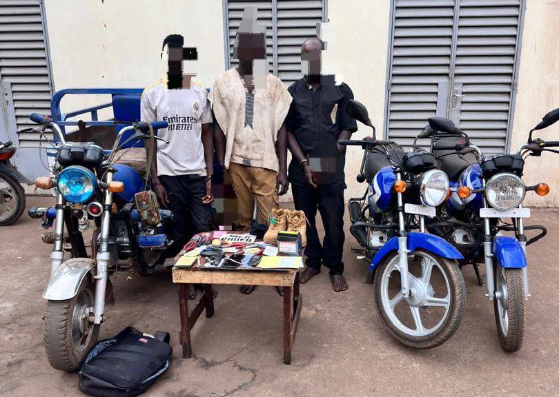 Bamako : un gang spécialisé dans les braquages de conducteurs de motos taxi et tricycles démantelé